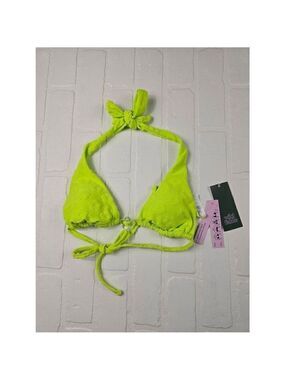 Wild Fable Lime Retro Bikini Top XXS
